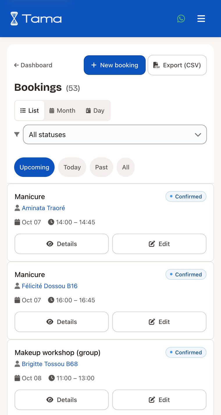 Your appointments book themselves, and so do your requests