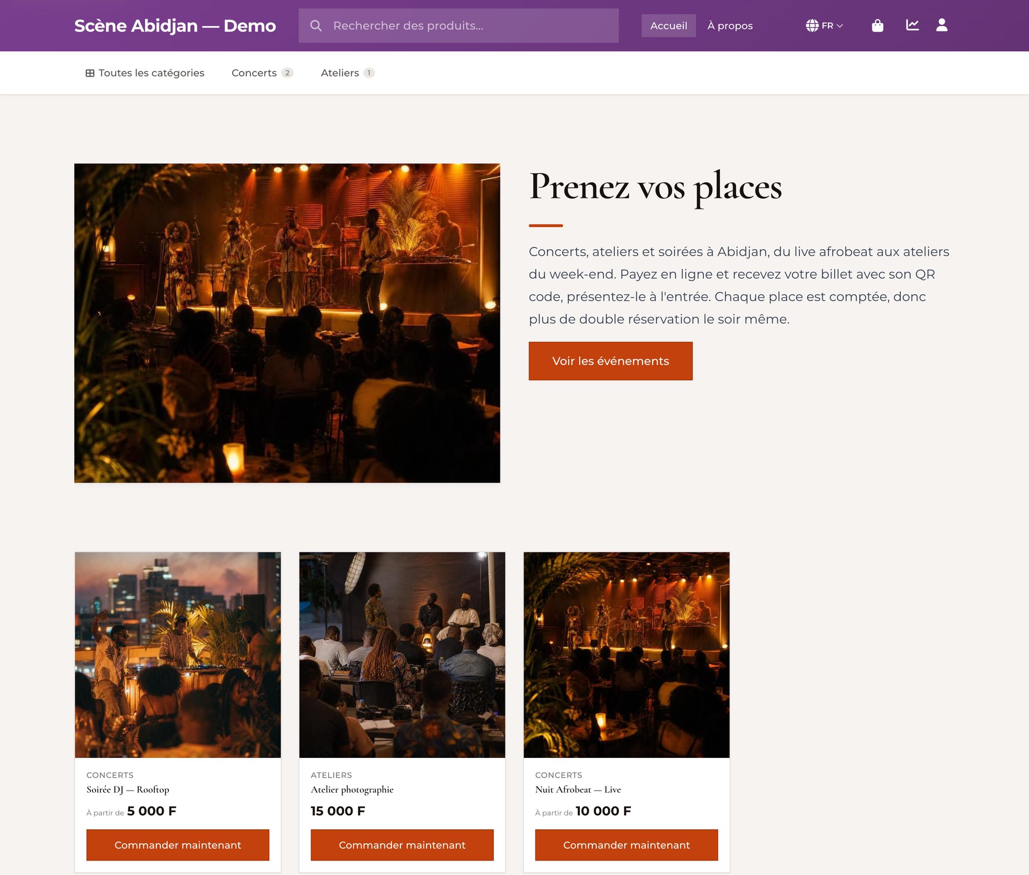 Vos places se vendent, vos entrées se contrôlent