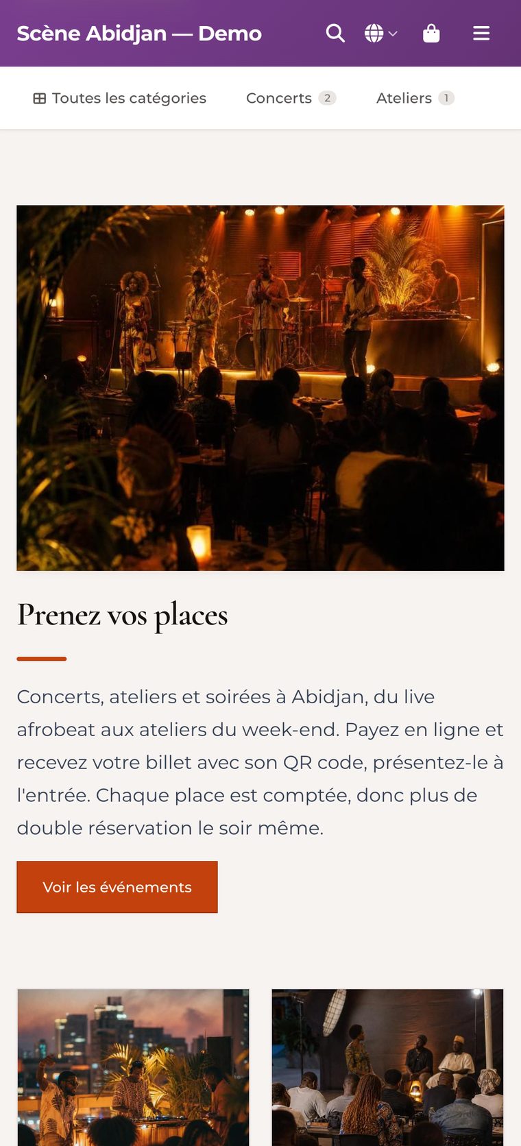 Vos places se vendent, vos entrées se contrôlent