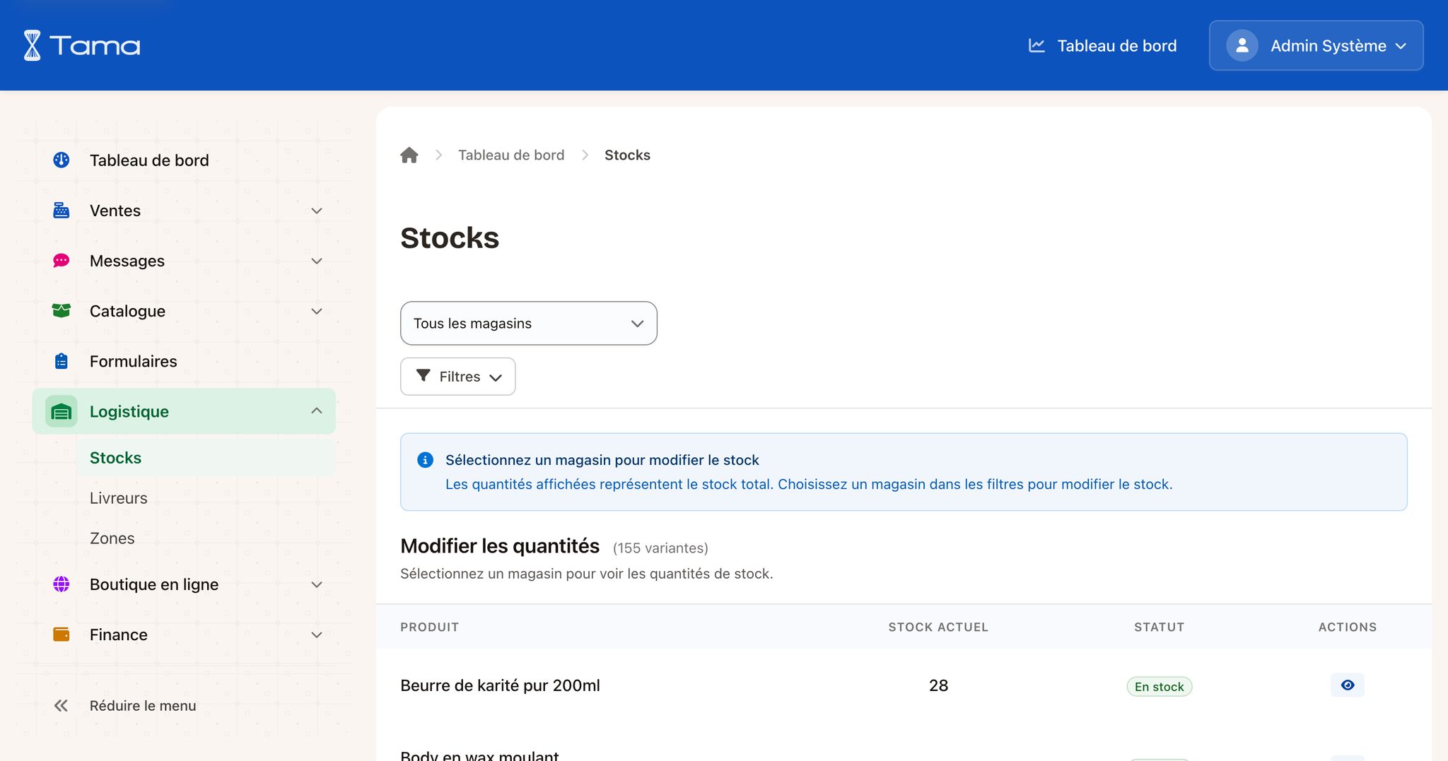 Votre stock se met à jour tout seul, à chaque vente