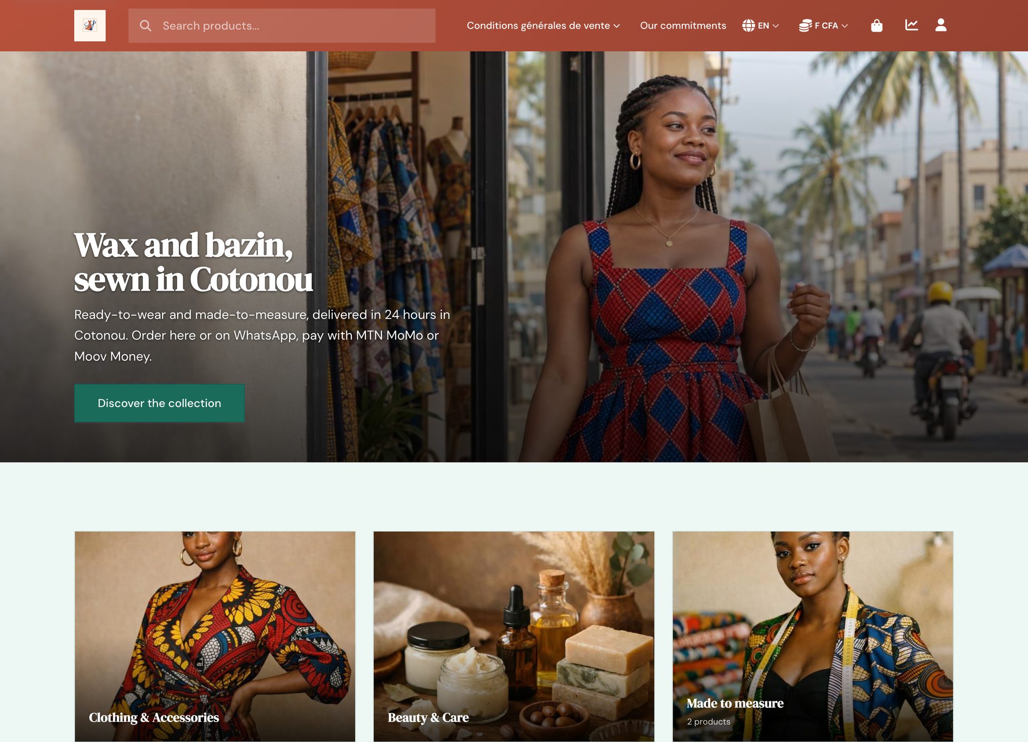 Your online store, ready to share